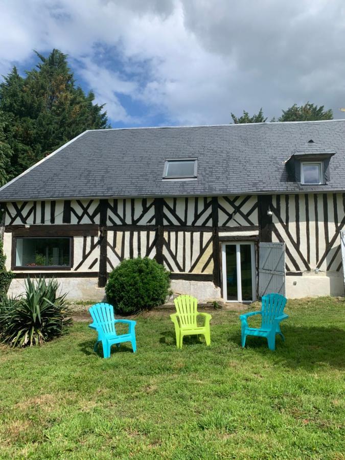 Gite Le Bonheur Est Dans Le Pre Saint-Pierre-Des-Ifs (Calvados) Exterior foto